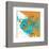 Aqua Fish-Irena Orlov-Framed Premium Giclee Print