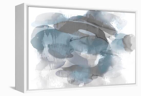 Aqua Flow I-Kristina Jett-Framed Stretched Canvas
