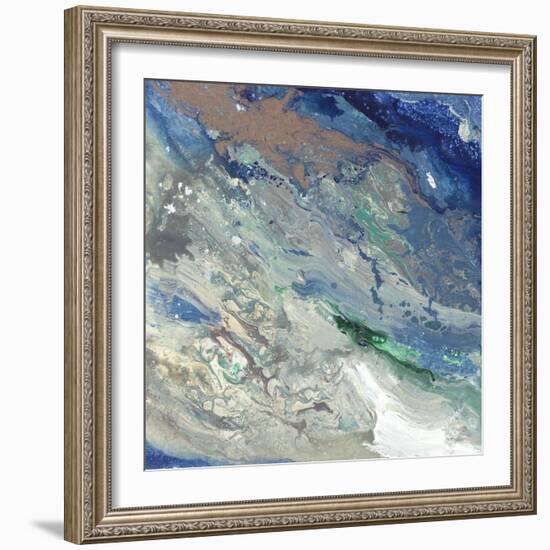 Aqua Flow II-Rikki Drotar-Framed Giclee Print