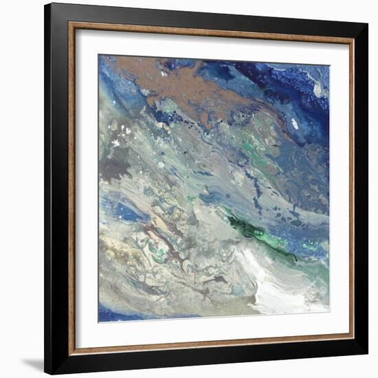 Aqua Flow II-Rikki Drotar-Framed Giclee Print