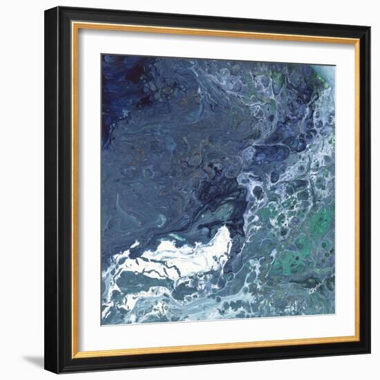 Aqua Flow III-Rikki Drotar-Framed Giclee Print