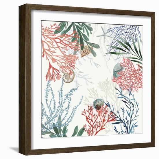 Aqua Gardens-Aimee Wilson-Framed Art Print