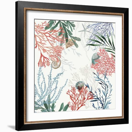 Aqua Gardens-Aimee Wilson-Framed Art Print