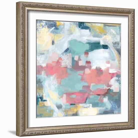 Aqua Harmony-Carol Robinson-Framed Art Print