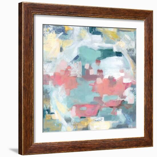 Aqua Harmony-Carol Robinson-Framed Art Print