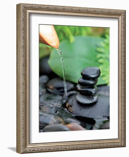 Aqua II-null-Framed Art Print