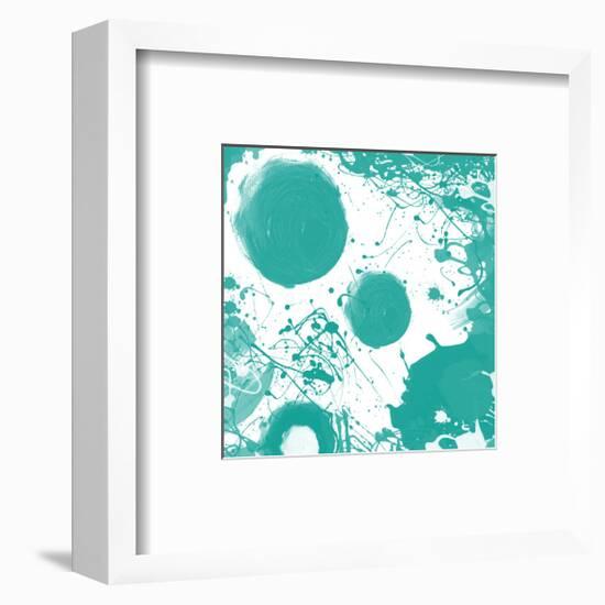 Aqua III-Irena Orlov-Framed Art Print