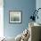 Aqua Light-Karen Lorena Parker-Framed Giclee Print displayed on a wall