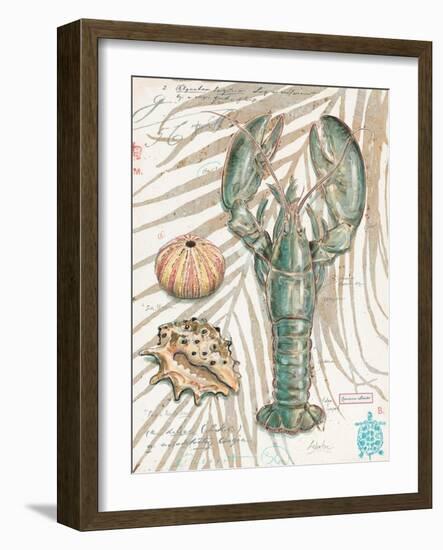 Aqua Lobster-Chad Barrett-Framed Art Print