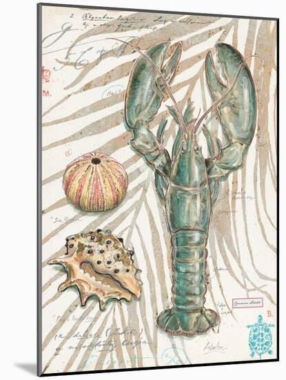 Aqua Lobster-Chad Barrett-Mounted Art Print