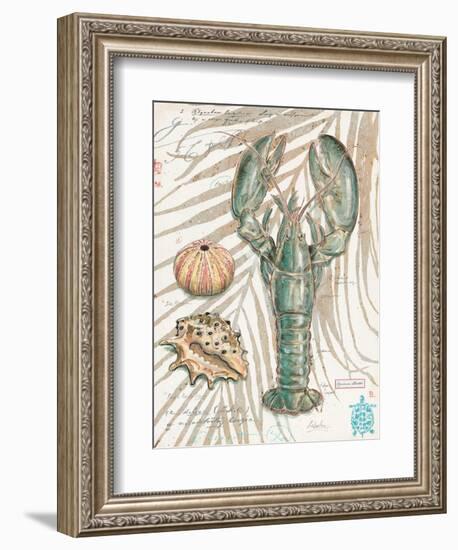 Aqua Lobster-Chad Barrett-Framed Art Print