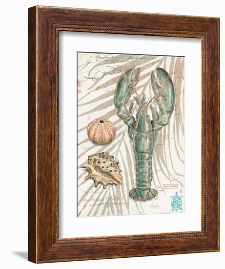 Aqua Lobster-Chad Barrett-Framed Art Print