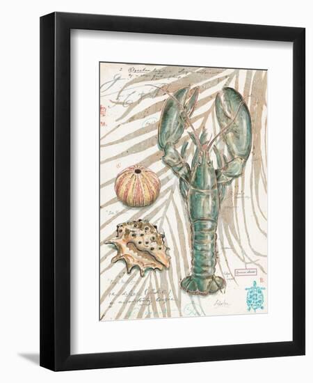 Aqua Lobster-Chad Barrett-Framed Art Print