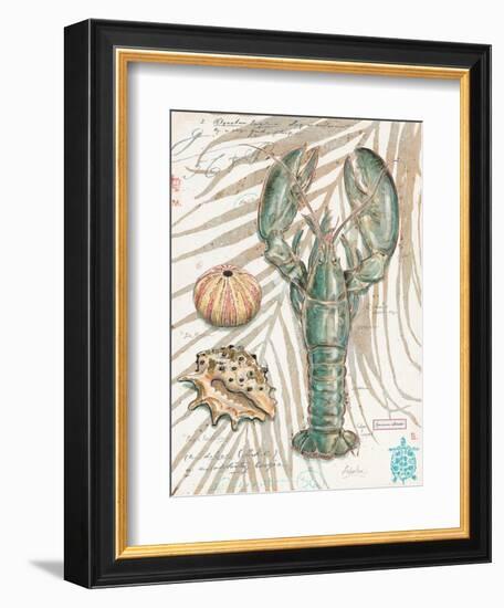 Aqua Lobster-Chad Barrett-Framed Art Print