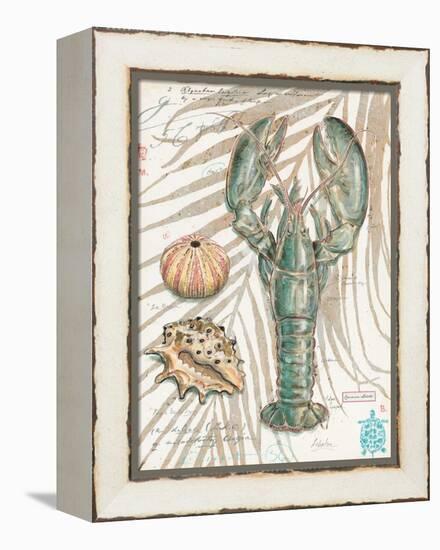 Aqua Lobster-Chad Barrett-Framed Stretched Canvas