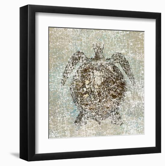 Aqua Marine XII-null-Framed Art Print