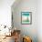Aqua Minerale-Anna Flores-Framed Premium Giclee Print displayed on a wall