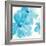 Aqua Mint Clematis I-Chris Paschke-Framed Art Print