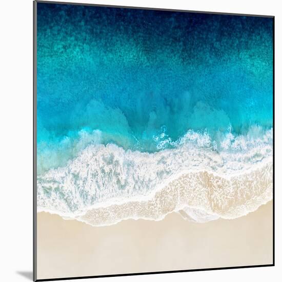 Aqua Ocean Waves II-Maggie Olsen-Mounted Art Print