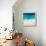 Aqua Ocean Waves II-Maggie Olsen-Framed Stretched Canvas displayed on a wall