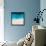 Aqua Ocean Waves II-Maggie Olsen-Framed Stretched Canvas displayed on a wall