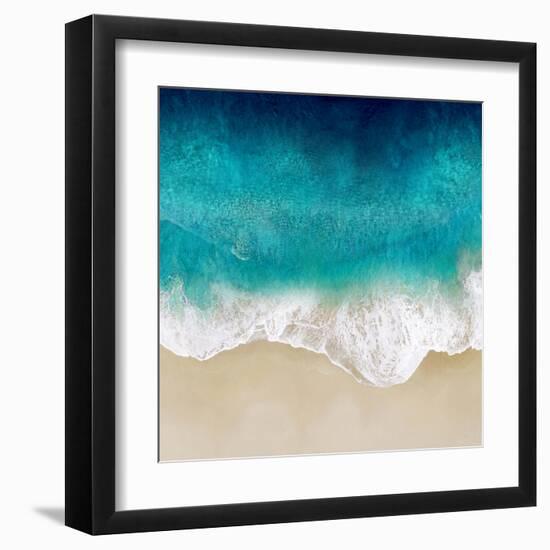 Aqua Ocean Waves III-Maggie Olsen-Framed Art Print