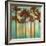 Aqua Palms II-John Seba-Framed Art Print