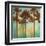 Aqua Palms II-John Seba-Framed Art Print