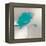 Aqua Platinum Petals I-J.P. Prior-Framed Stretched Canvas