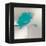 Aqua Platinum Petals I-J.P. Prior-Framed Stretched Canvas