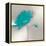 Aqua Platinum Petals I-J.P. Prior-Framed Stretched Canvas