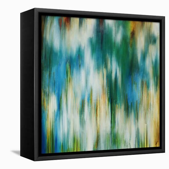 Aqua Prisim-Rikki Drotar-Framed Premier Image Canvas