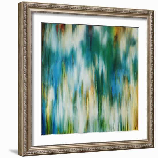 Aqua Prisim-Rikki Drotar-Framed Giclee Print