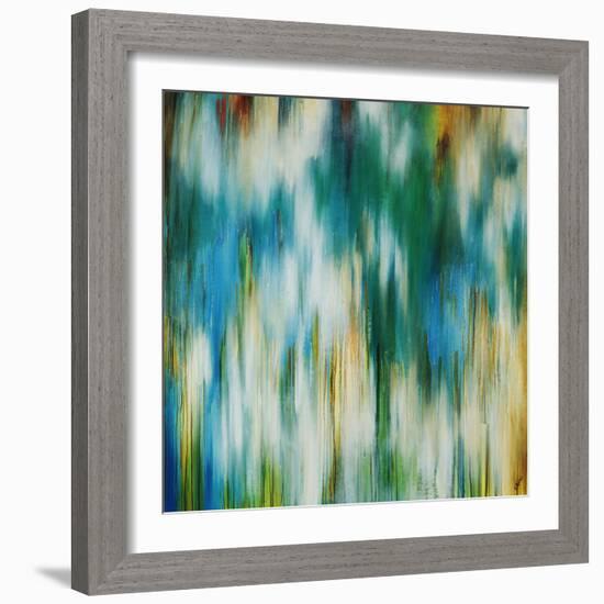 Aqua Prisim-Rikki Drotar-Framed Giclee Print