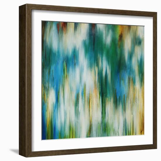 Aqua Prisim-Rikki Drotar-Framed Giclee Print