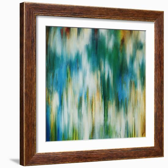 Aqua Prisim-Rikki Drotar-Framed Giclee Print