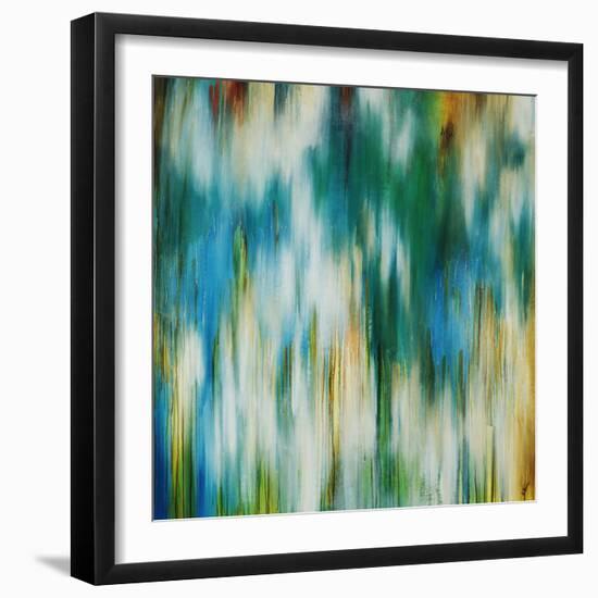 Aqua Prisim-Rikki Drotar-Framed Giclee Print