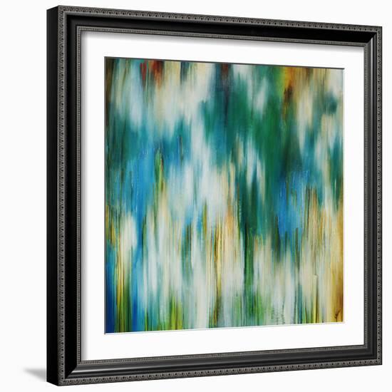 Aqua Prisim-Rikki Drotar-Framed Giclee Print