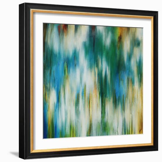 Aqua Prisim-Rikki Drotar-Framed Giclee Print