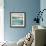 Aqua Quartz-Liz Jardine-Framed Art Print displayed on a wall