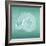 Aqua Ramshorn-Albert Koetsier-Framed Art Print