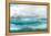 Aqua Sea I-Lila Bramma-Framed Stretched Canvas