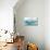 Aqua Sea I-Lila Bramma-Framed Stretched Canvas displayed on a wall