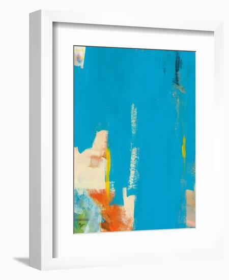 Aqua Tide-Jan Weiss-Framed Premium Giclee Print