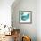 Aqua Trio I-Vanessa Austin-Framed Art Print displayed on a wall