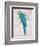 Aqua Tropical-Chad Barrett-Framed Art Print