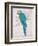 Aqua Tropical-Chad Barrett-Framed Art Print