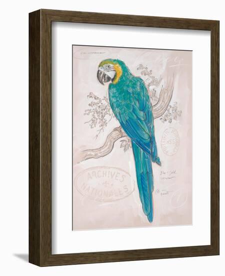 Aqua Tropical-Chad Barrett-Framed Art Print