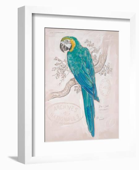 Aqua Tropical-Chad Barrett-Framed Art Print