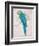 Aqua Tropical-Chad Barrett-Framed Art Print